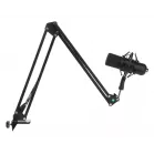 Микрофон проводной Оклик SM-700G 2.5м черный