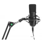 Микрофон проводной Оклик SM-700G 2.5м черный