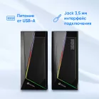 Колонки Оклик OK-125 2.0 черный 6Вт