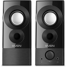 Колонки Sven 357 2.0 черный 6Вт портативные