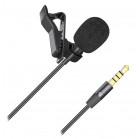 Микрофон проводной Оклик MP-M400 3м черный