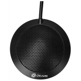 Микрофон проводной Оклик MP-M550 2м черный