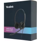 Гарнитура проводная Yealink UH34 Dual UC черный