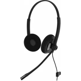 Гарнитура проводная Yealink UH34 Lite Dual UC черный