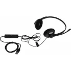 Гарнитура проводная Yealink UH34 Lite Dual UC черный