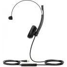 Гарнитура проводная Yealink UH34 Mono UC черный