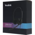 Гарнитура проводная Yealink YHS34 Dual черный