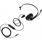 Гарнитура проводная Yealink YHS34 Mono черный