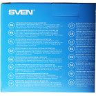 Колонки Sven 130 2.0 черный 6Вт портативные