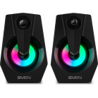 Колонки Sven 370 2.0 черный 6Вт