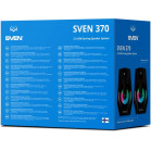 Колонки Sven 370 2.0 черный 6Вт