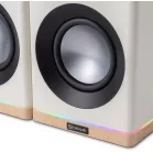 Колонки Оклик OK-605A 2.0 белый 60Вт BT