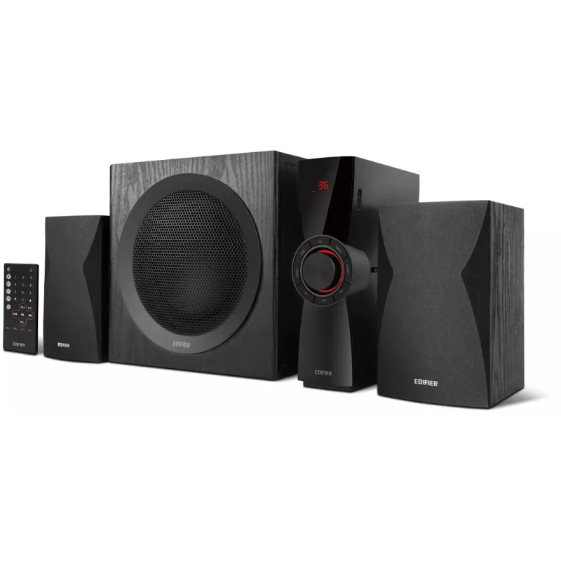 Колонки Edifier CX7 2.1 черный/черный 69Вт BT