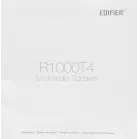 Колонки Edifier R1000T4 2.0 черный 24Вт