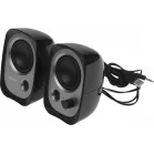 Колонки Edifier R12U 2.0 черный 4Вт портативные