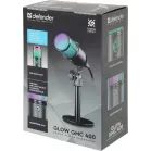 Микрофон проводной Defender Glow GMC 400 1.3м черный