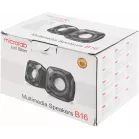 Колонки Microlab B16 2.0 черный 5Вт