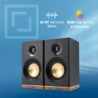Колонки Оклик OK-605A 2.0 черный 60Вт BT
