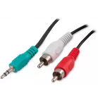 Колонки Оклик OK-605A 2.0 черный 60Вт BT
