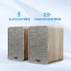 Колонки Оклик OK-417A 2.0 св.дерево 40Вт BT