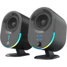 Колонки Оклик OK-303A 2.0 черный 20Вт BT