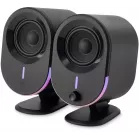 Колонки Оклик OK-303A 2.0 черный 20Вт BT