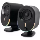 Колонки Оклик OK-303A 2.0 черный 20Вт BT