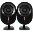 Колонки Оклик OK-303A 2.0 черный 20Вт BT