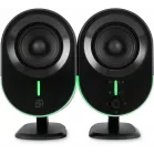 Колонки Оклик OK-303A 2.0 черный 20Вт BT