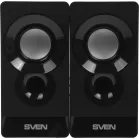 Колонки Sven 300 2.0 черный 6Вт