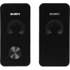 Колонки Sven 335 2.0 черный 6Вт