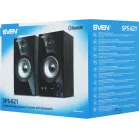 Колонки Sven SPS-621 2.0 черный 28Вт BT