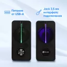 Колонки Оклик OK-120U 2.0 черный 6Вт