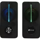 Колонки Оклик OK-120U 2.0 черный 6Вт