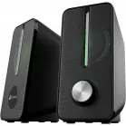 Колонки Оклик OK-120U 2.0 черный 6Вт