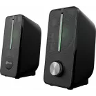 Колонки Оклик OK-120U 2.0 черный 6Вт