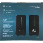 Колонки Оклик OK-120U 2.0 черный 6Вт