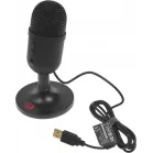 Микрофон проводной Defender Pulsar GM303 1.8м черный