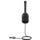 Гарнитура проводная Yealink UH35 Dual UC USB-C/A черный