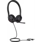 Гарнитура проводная Yealink UH35 Dual UC USB-C/A черный