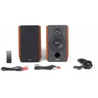 Колонки Edifier R1700BT 2.0 коричневый 66Вт BT