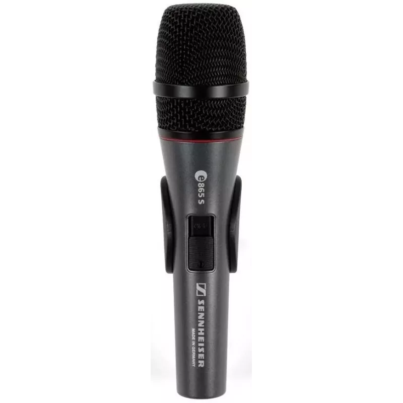 Микрофон проводной Sennheiser E 865-S черный