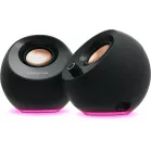 Колонки Creative Pebble Pro 2.0 черный 10Вт BT портативные