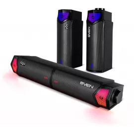Саундбар Sven SB-G1450 мини 2.0 черный 10Вт BT