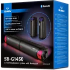 Саундбар Sven SB-G1450 мини 2.0 черный 10Вт BT
