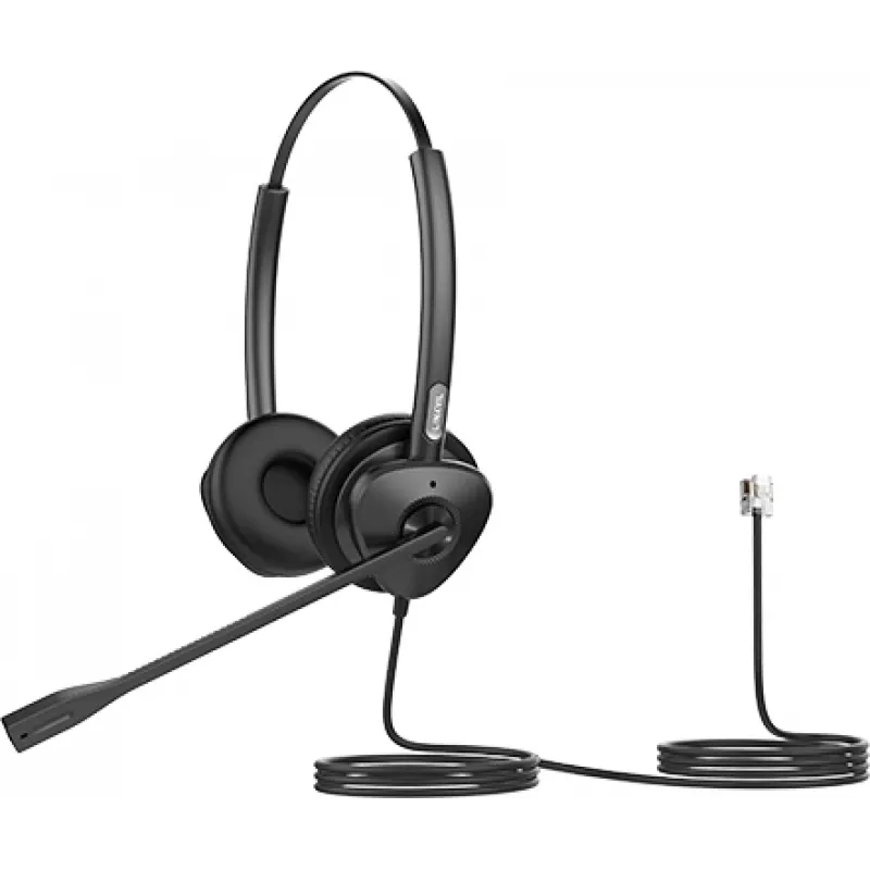 Гарнитура проводная Fanvil HT302 черный