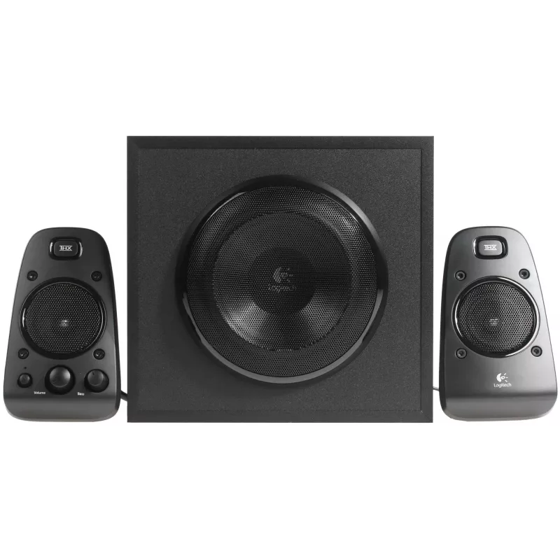 Колонки Logitech Z623 2.1 черный 200Вт