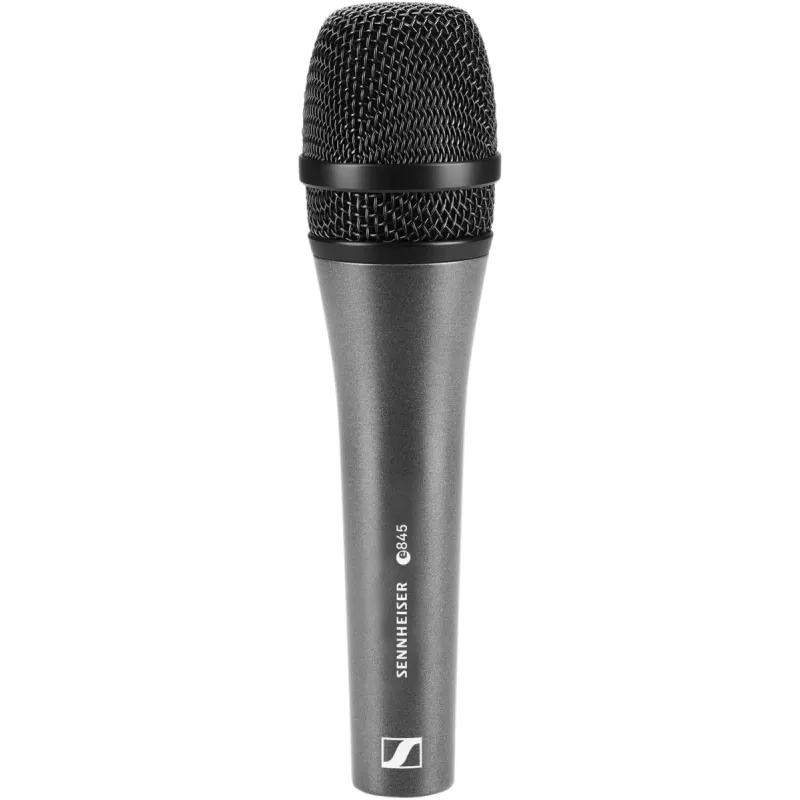 Микрофон проводной Sennheiser E 845 серый/черный