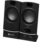 Колонки Оклик OK-118 2.0 черный 4Вт