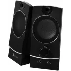 Колонки Оклик OK-118 2.0 черный 4Вт
